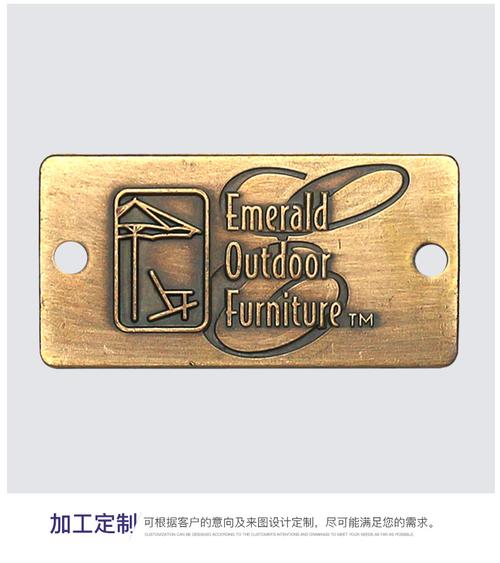 工厂专业铜标牌定制 腐蚀压铸金属铜铭牌与家具铜商标牌批发指南
